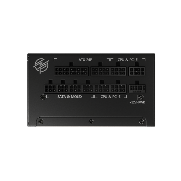 MSI MPG A1000G PCIE5 fuente de alimentación para computadora 1000 W 20+4 pin ATX ATX Negro [306-7ZP7C11-CE0] 