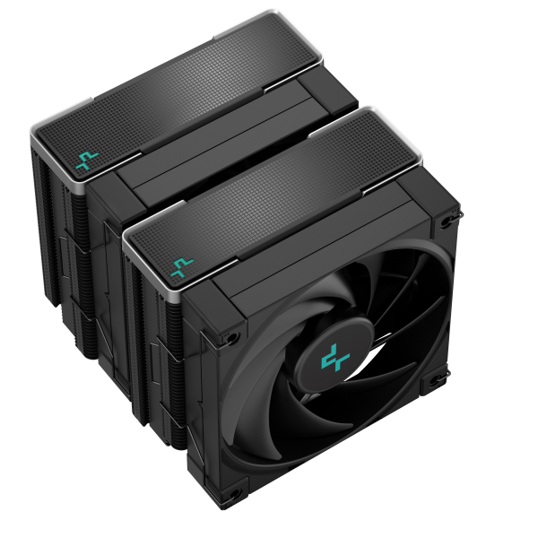 DEEPCOOL RAFF. CPU AK620 ZERO DARK (2x120mm Fan) R-AK620-BKNNMT-G-1 [R-AK620-BKNNMT-G-1]