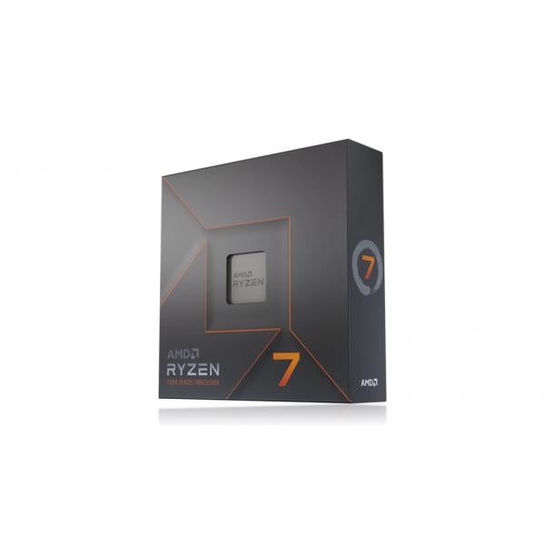 AMD CPU RYZEN 7, 7700X, AM5, 4.50GHz 8 NÚCLEO, CACHÉ 32MB, 105W, WOF [100-100000591WOF] 