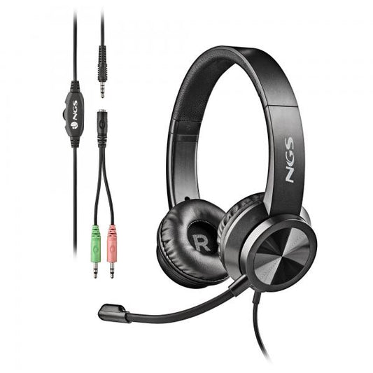 NGS ON-EAR HEADPHONES WITH FLEXIBLE MICROPHONE MSX11PRO [MSX11PRO]