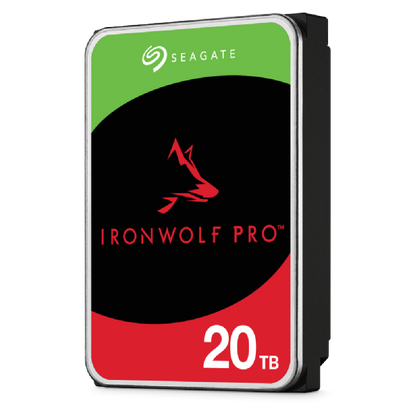 Seagate IronWolf Pro ST20000NT001 disco rigido interno 20 TB 7200 Giri/min 256 MB 3.5" [ST20000NT001]