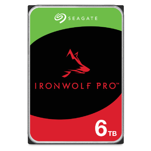 SEAGATE HDD IRONWOLF PRO 6TB 3.5 SATA 6GB/S 7200RPM [ST6000NT001]