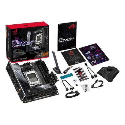 ASUS MB AMD X670E, ROG STRIX X670E-I GAMING WIFI DDR5, AM5, MINI-ITX, 90MB1B70-M0EAY0 [ROG ST 