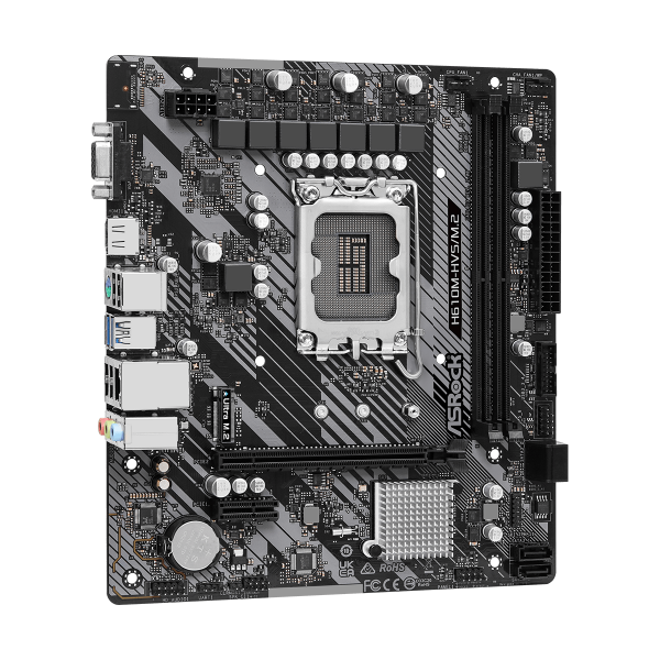 ASROCK MB H610, H610M-HVS/M.2 R2.0, LGA1700 , mATX [H610M-HVS/M.2 R2.0]