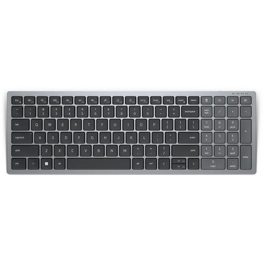 DELL KB740 tastiera RF senza fili + Bluetooth QWERTY Italiano Grigio, Nero [KB740-GY-R-ITL]