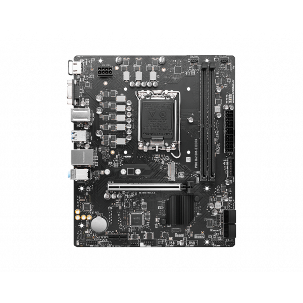 MSI PRO H610M-E DDR4 scheda madre Intel H610 LGA 1700 micro ATX [PROH610M-EDDR4]