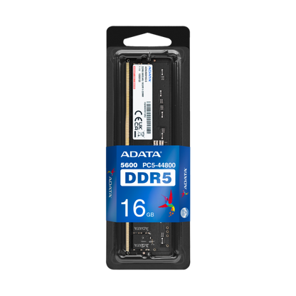 ADATA RAM DIMM 16GB DDR5 5600MHZ UDIMM [AD5U560016G-S] 