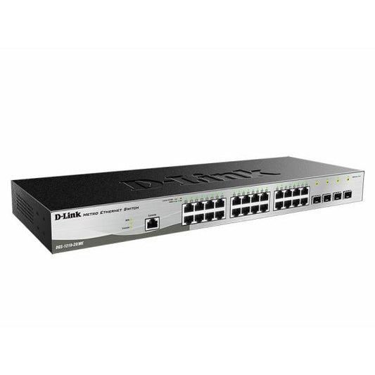 D-LINK SWITCH 24-PORT 10/100/1000BASE-T + 4 SFP PO D-LINK SWITCH 24-PORT 10/100/1000BASE-T + 4 SFP PO [DGS-1210-28/ME]