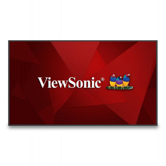 Viewsonic CDE6530 visualizzatore di messaggi Pannello piatto per segnaletica digitale 165,1 cm (65") LCD Wi-Fi 450 cd/m 4K Ultra HD Nero Processore integrato Android 11 24/7 [CDE6530]