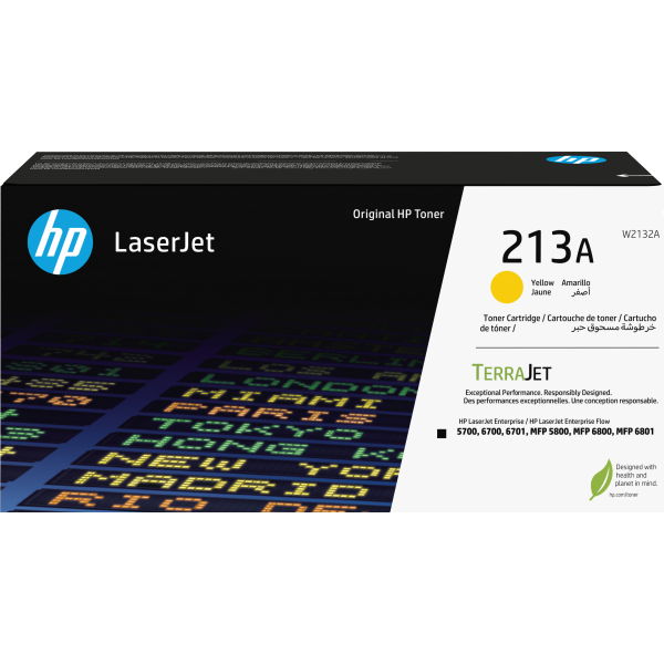 HP Cartuccia toner originale giallo LaserJet 213A [W2132A]