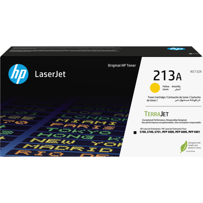 HP Cartuccia toner originale giallo LaserJet 213A [W2132A]