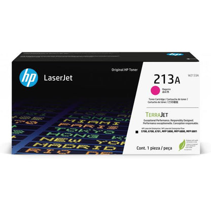 Cartucho de tóner magenta original HP LaserJet 213A [W2133A]