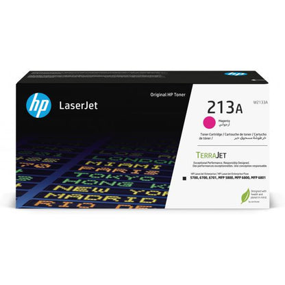 Cartucho de tóner magenta original HP LaserJet 213A [W2133A]