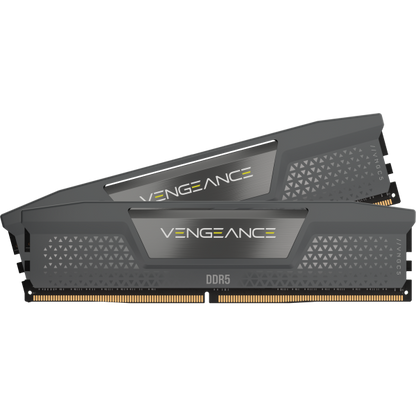 CORSAIR RAM VENGEANCE DDR5 64GB 2X32GB DDR5 5600 PC5-44800 C40 1.25V MEMORIA DE ESCRITORIO OPTIMIZADA PARA AM [CMK64GX5M2B5600Z40] 