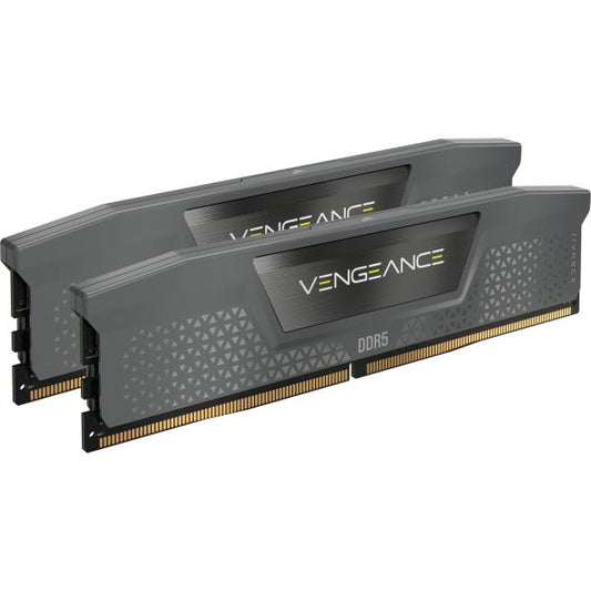 CORSAIR RAM VENGEANCE DDR5 64GB 2X32GB DDR5 5600 PC5-44800 C40 1.25V MEMORIA DE ESCRITORIO OPTIMIZADA PARA AM [CMK64GX5M2B5600Z40] 