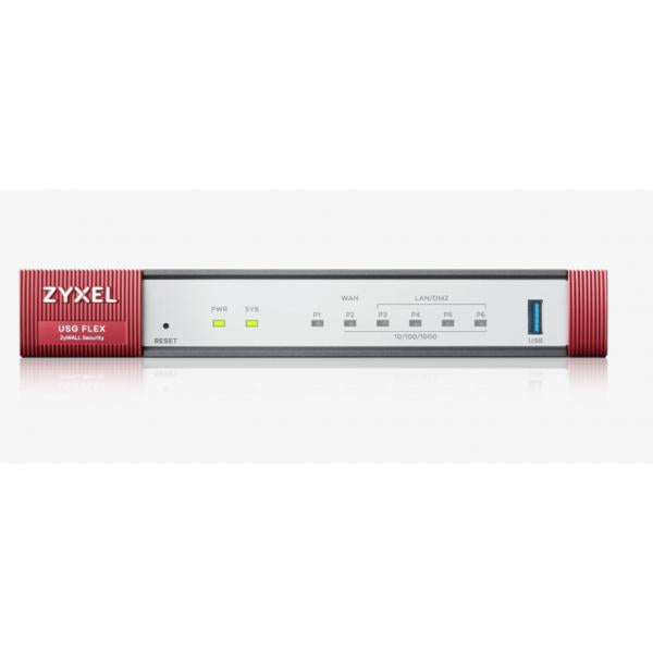 Zyxel USG Flex 100 firewall (hardware) 0,9 Gbit/s [USGFLEX100-EU0112F]