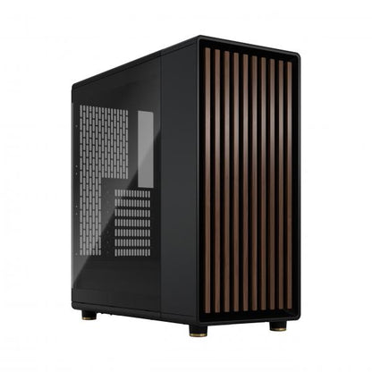 CAJA FRACTAL MID TOWER NORTH NEGRO CARBÓN TAMAÑO OSCURO [FD-C-NOR1C-02] 