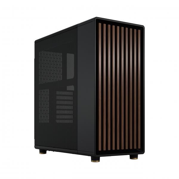 FRACTAL CASE MID TOWER NORTH CHARCOAL BLACK [FD-C-NOR1C-01]