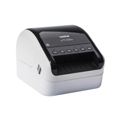 Brother QL-1110NWBC Impresora de etiquetas (CD) Térmica directa 300 x 300 DPI 110 mm/s Inalámbrico y alámbrico DK Wi-Fi Bluetooth [QL1110NWBCUA1] 