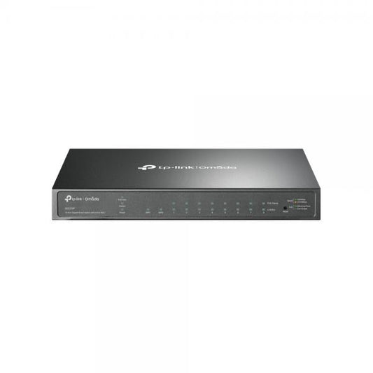 TP-Link Omada SG2210P switch di rete Gestito L2/L2+ Gigabit Ethernet (10/100/1000) Supporto Power over Ethernet (PoE) Nero [SG2210P]