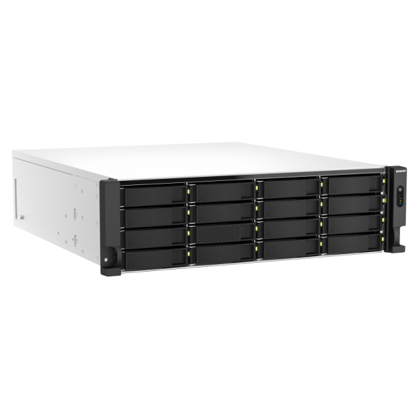 QNAP TS-h2287XU-RP NAS Cabinet (3U) Ethernet LAN Black, White E-2336 [TS-H2287XU-RP-E2336-32G] 