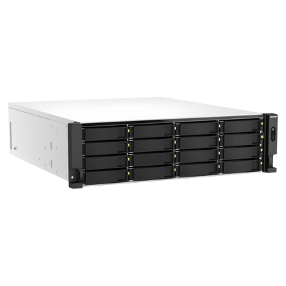 QNAP TS-h2287XU-RP NAS Cabinet (3U) Ethernet LAN Black, White E-2336 [TS-H2287XU-RP-E2336-32G] 