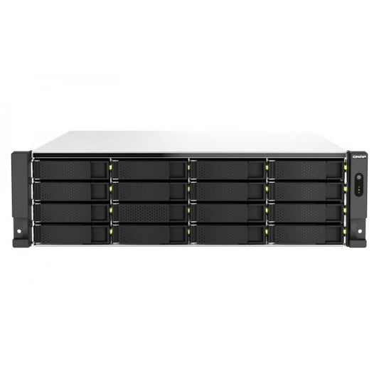 QNAP TS-h2287XU-RP Gabinete NAS (3U) Conexión LAN Ethernet Negro, Blanco E-2336 [TS-H2287XU-RP-E2336-32G]