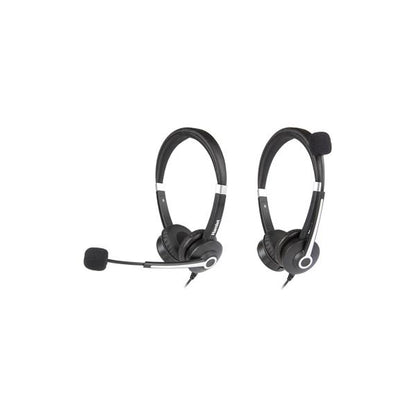 Hamlet HHEADM-CJS auriculares y cascos Alámbricos Overhead Office USB tipo C Negro [HHEADM-CJS] 