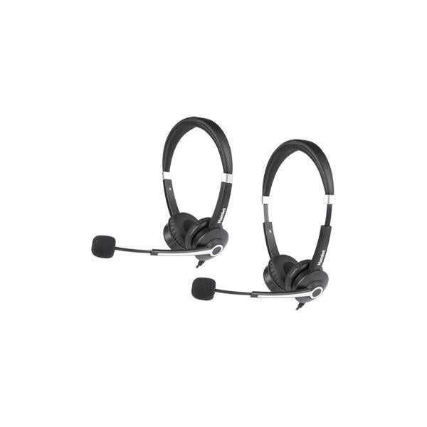 Hamlet HHEADM-CJS auriculares y cascos Alámbricos Overhead Office USB tipo C Negro [HHEADM-CJS] 