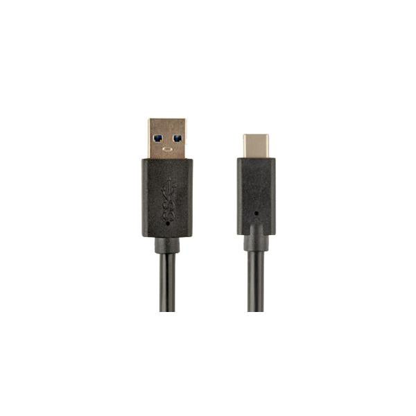 Hamlet XCU3A-UC31-MM10 cavo USB 1 m USB 3.2 Gen 1 (3.1 Gen 1) USB C USB A Nero [XCU3A-UC31-MM10]