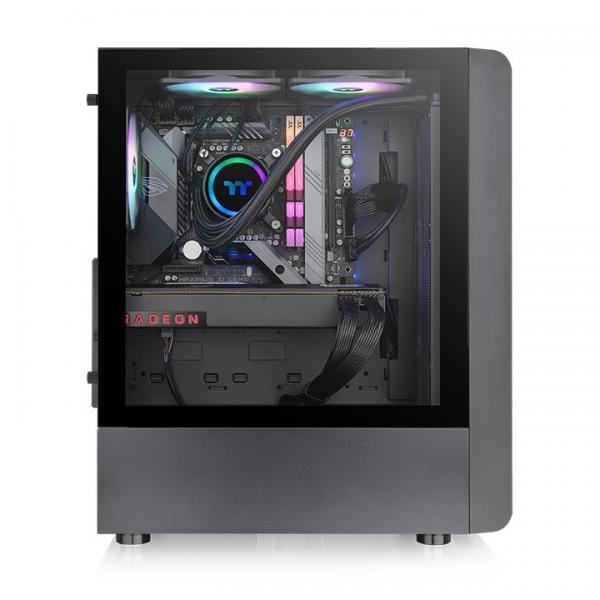 FUNDA THERMALTAKE MID.T S200 TG ARGB NEGRO WIN SPCC [CA-1X2-00M1WN-00] 