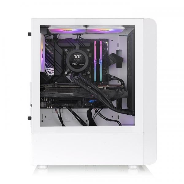 ESTUCHE THERMALTAKE MID.T S200 TG ARGB SNOW WIN SPCC [CA-1X2-00M6WN-00] 