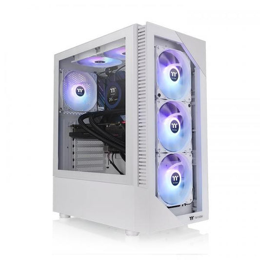 Thermaltake View 200 TG Snow ARGB Midi Tower Bianco [CA-1X3-00M6WN-00]