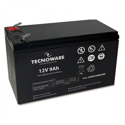 TECNOWARE POWER BATTERY 12V 9AH FASTON 6,3 MM [EACPE12V09ATWP]