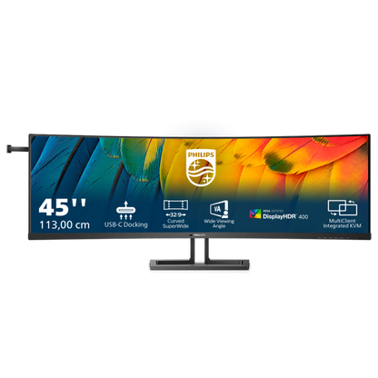 Philips 6000 series 45B1U6900C/00 pantalla LED 113 cm (44.5") 5120 x 1440 Pixeles UltraWide Dual Quad HD Negro [45B1U6900C/00]