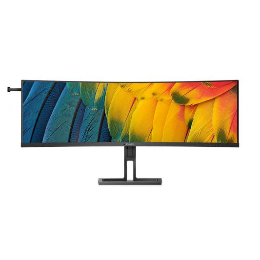 PHILIPS MONITOR CURVO 45 WLED VA 32:9 5120x1440 4MS, DP/HDMI, USB-C DOCKING, REG ALTEZZA, MULTIMEDIA [45B1U6900C]