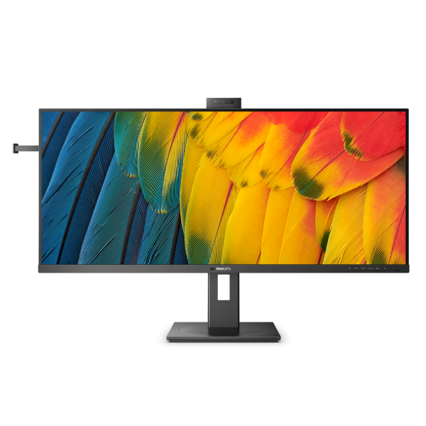 PHILIPS MONITOR 40 WLED VA 21:9 UWQHD 4MS, DP/HDMI, USB-C DOCKING, WEBCAM, REG ALTEZZA, MULTIMEDIAL [40B1U5601H]