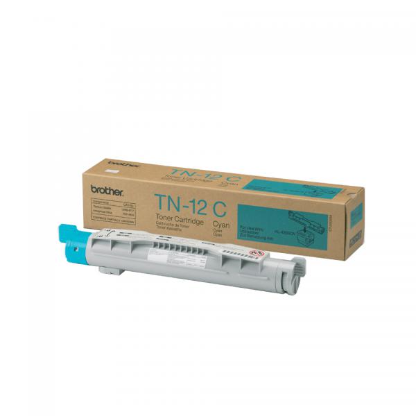 Brother TN-12C cartuccia toner 1 pz Originale Ciano [TN12C]