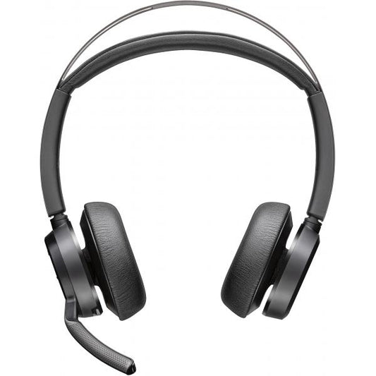 Auriculares POLY Voyager Focus 2-M certificados para Microsoft Teams con soporte de carga [77Y90AA]