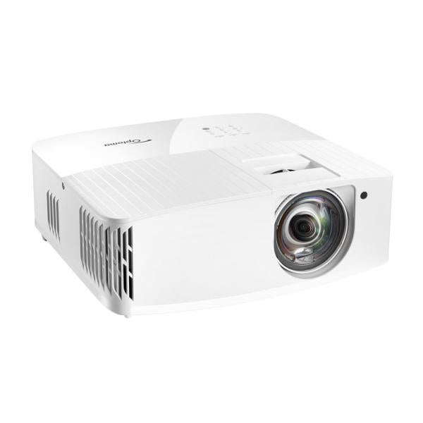 Optoma 4K400STx videoproiettore Proiettore a corto raggio 4000 ANSI lumen DLP 2160p (3840x2160) Compatibilità 3D Bianco [4K400STX]