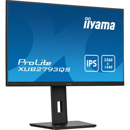 Iiyama ProLite 27 inch - Quad HD IPS LED Monitor - 2560x1440 - Pivot / HAS [XUB2793QS-B1]
