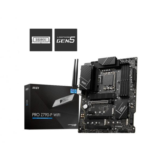 MSI MB Z790, PRO Z790-P WIFI, LGA 1700, 4DDR5, 3PCI-Ex16, 1PCI-Ex1, 4M.2 [PRO Z790-P WIFI]