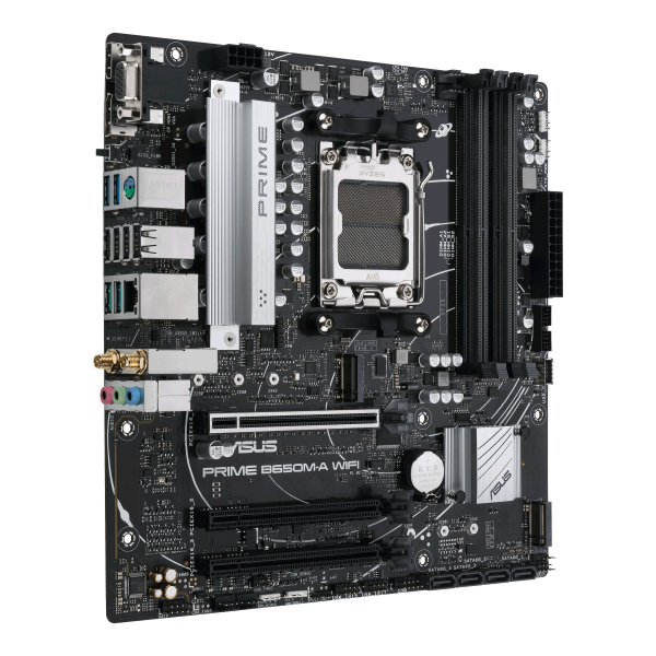 ASUS PRIME B650M-A WIFI AMD B650 Presa di corrente AM5 micro ATX [90MB1C00-M0EAY0]