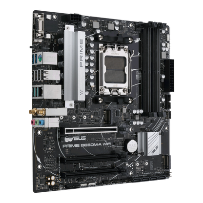 ASUS PRIME B650M-A WIFI AMD B650 Presa di corrente AM5 micro ATX [90MB1C00-M0EAY0]