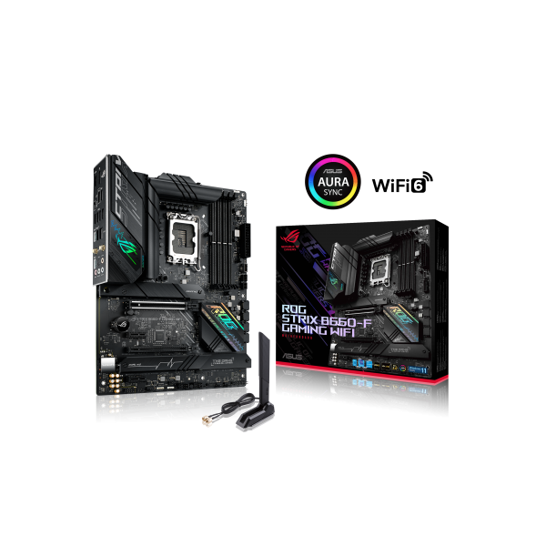 ASUS MB B660, ROG STRIX B660-F GAMING WIFI, LGA 1700, 4DDR5, WIFI, ATX, ALDER LAKE [ROG STRI B660-F GA W]