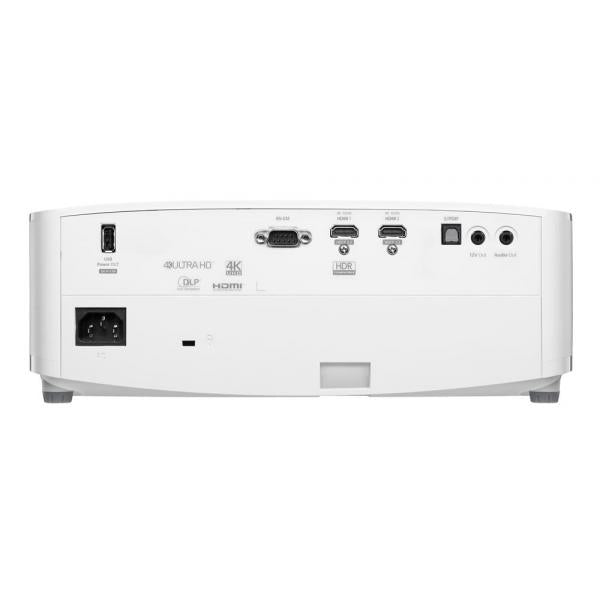 Optoma 4K400X video projector Standard beam projector 4000 ANSI lumens DLP 2160p (3840x2160) 3D compatibility White [4K400X] 