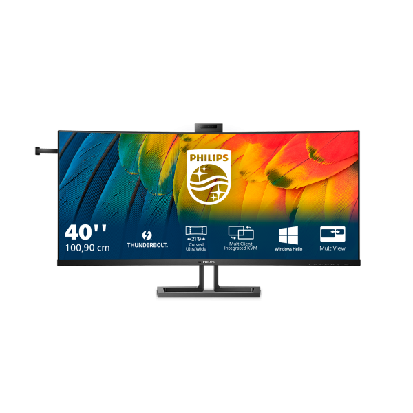 Philips 40B1U6903CH/00 Monitor PC 100,8 cm (39.7") 5120 x 2160 Pixel 5K Ultra HD LCD Nero [40B1U6903CH/00]