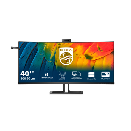 Philips 40B1U6903CH/00 Monitor PC 100,8 cm (39.7") 5120 x 2160 Pixel 5K Ultra HD LCD Nero [40B1U6903CH/00]