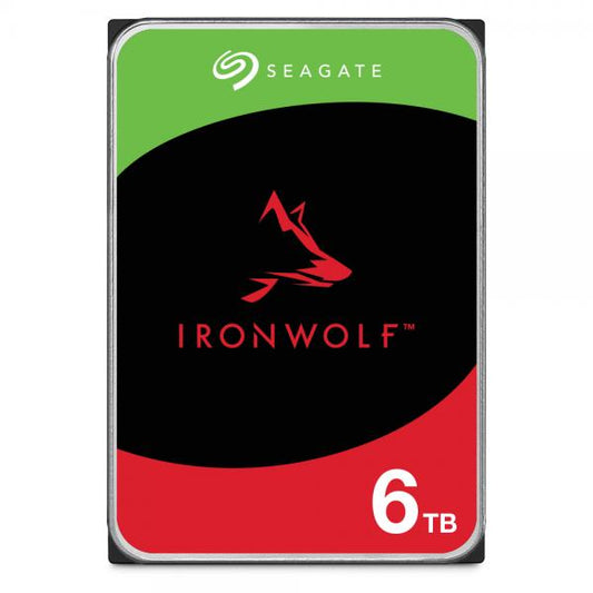 Seagate IronWolf ST6000VN006 disco rigido interno 6 TB 5400 Giri/min 256 MB 3.5" Serial ATA III [ST6000VN006]