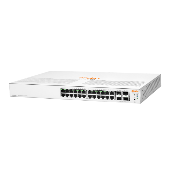 Aruba, una empresa de Hewlett Packard Enterprise Aruba Instant On 1930 24G Class4 PoE 4SFP/SFP+ 195W Administrado L2+ Gigabit Ethernet (10/100/1000) Compatible con alimentación a través de Ethernet (PoE) 1U Blanco [JL683B#ABB]